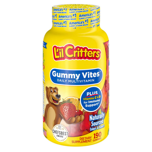 Multivitaminas para crecimiento del OSO lil critters