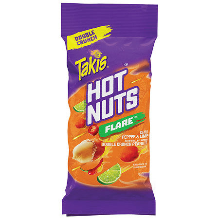 Takis Hot Nuts fiare Doble Crujiente (cacahuates calientes)