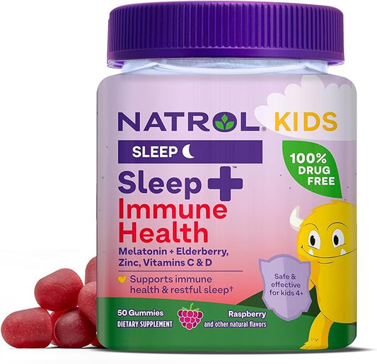 Melatonina para niños + multivitaminas