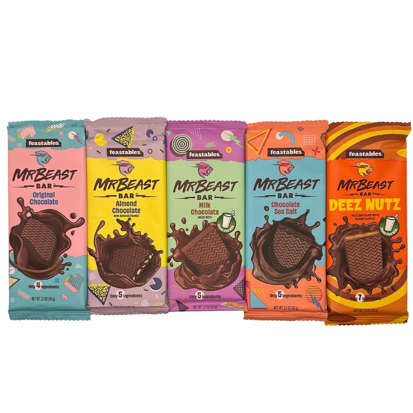 Chocolate en Barra mister Beast barra de 60 gr