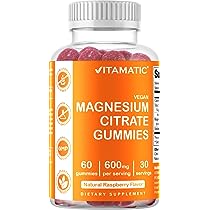 Gomitas de citrato de magnesio 600 mg