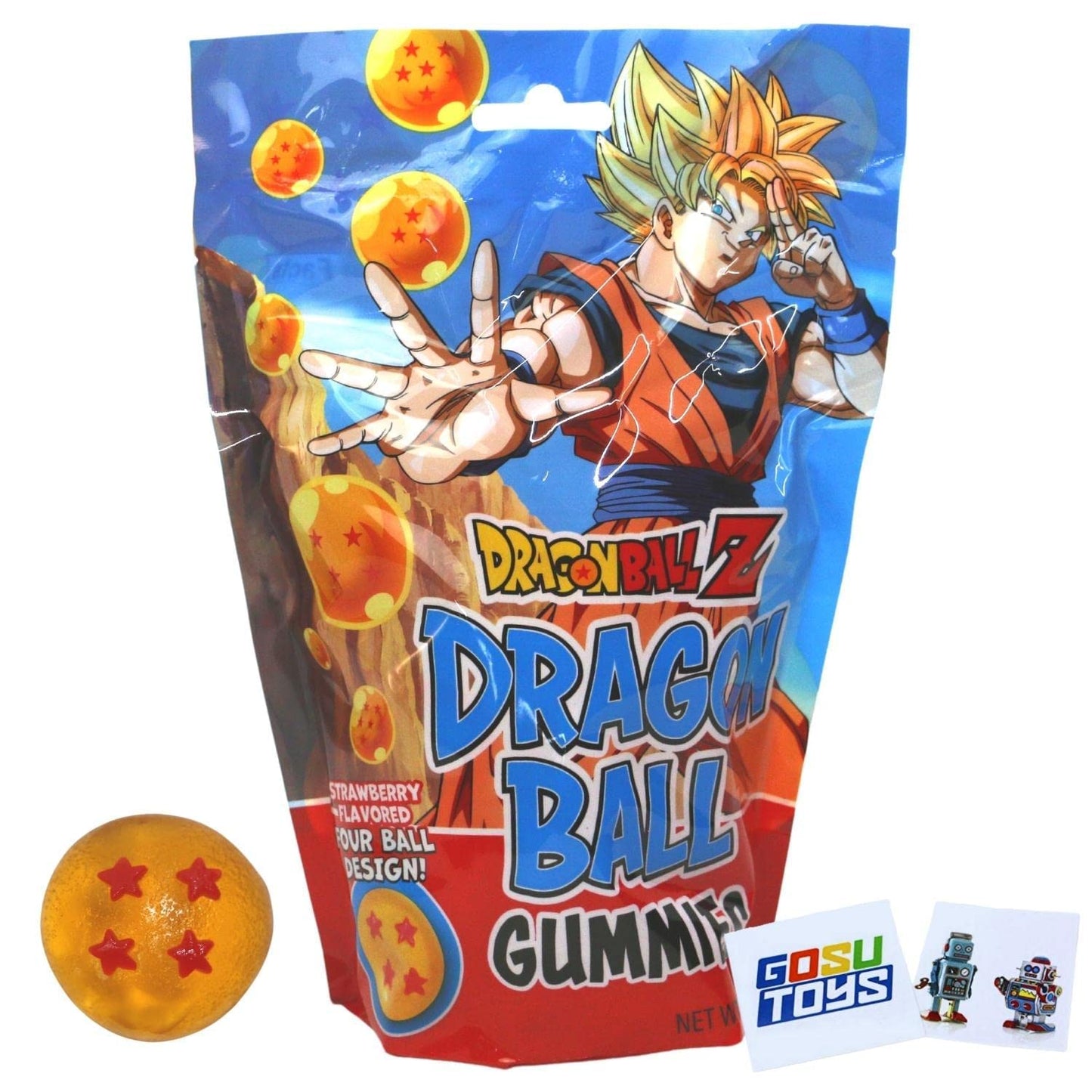 Gomitas esfera del Dragon Ball