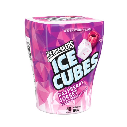 Chicles Ice Cubes Raspberry Unidad