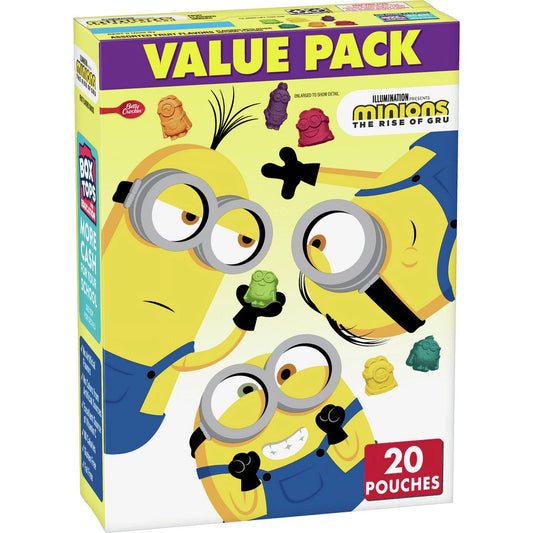 Minions snacks de frutas