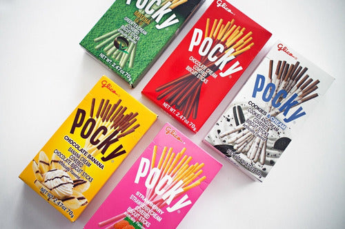 Pocky 5 cajas surtidas 70gr c/u