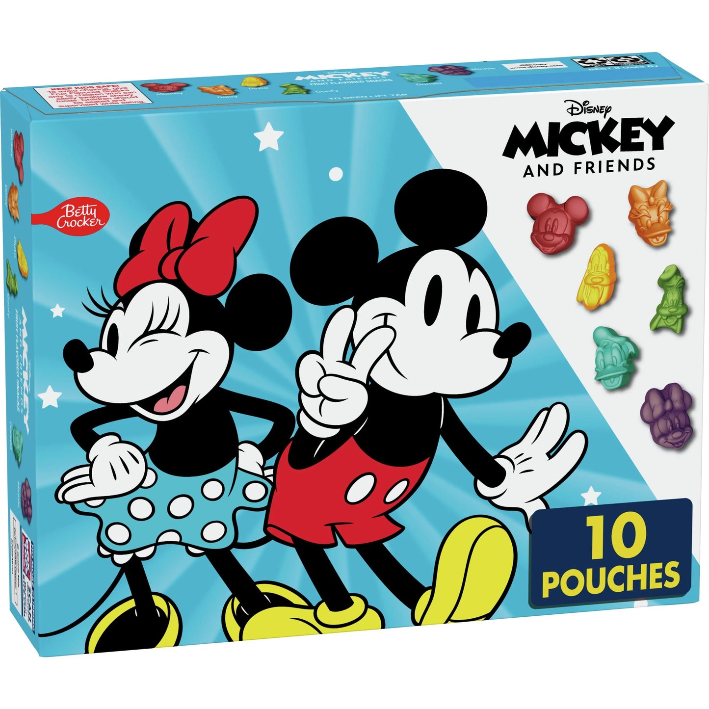 Gomitas Snacks de Mickey  (10 bolsas)