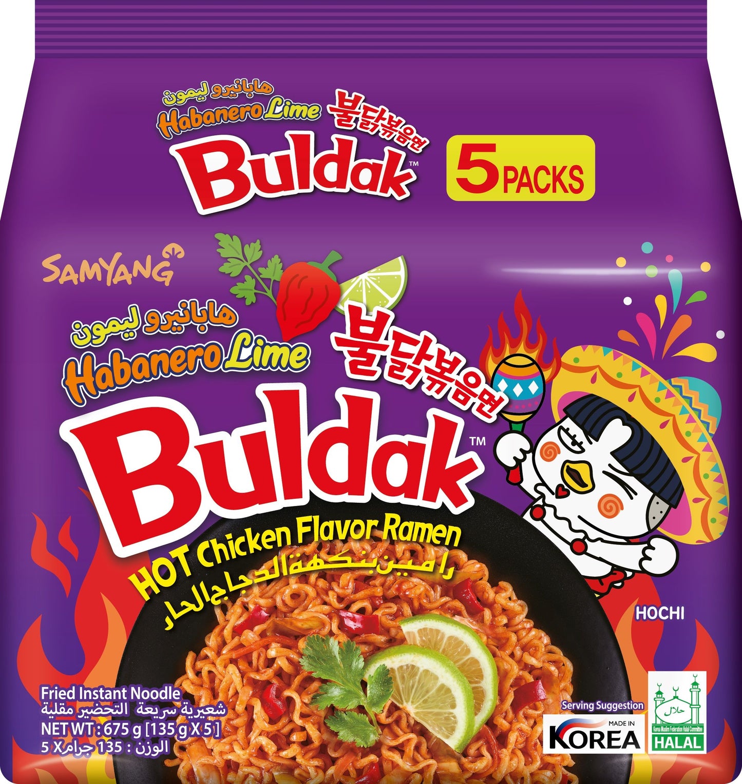 Ramen Buldack Koreano Variedad