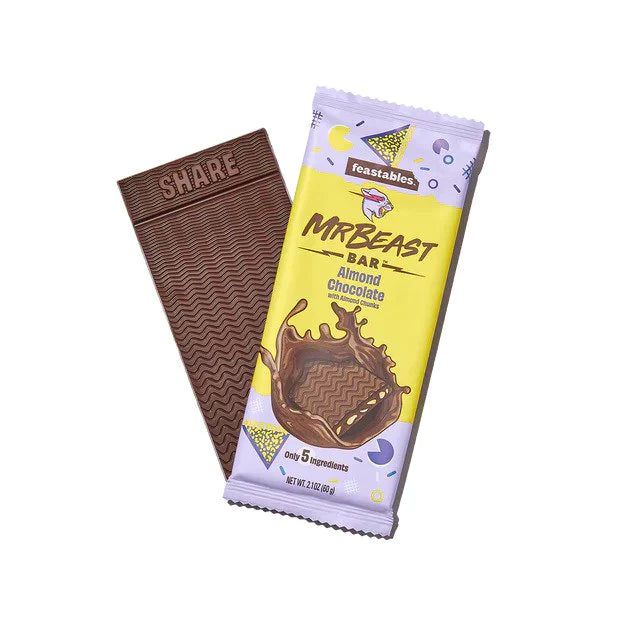 Chocolate en Barra mister Beast barra de 60 gr